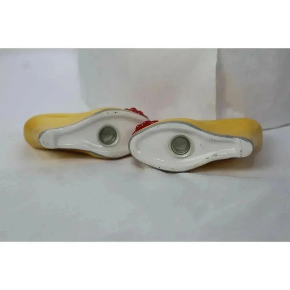 High Heel Ceramic salt&pepper shakers